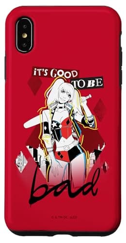 Harley Quinn Good to be Bad Red Case for iPhone XS Max