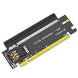 JAMIEKA 180 Degree PCIE 5.0 X16 Adapter Card External Power Supply for Server Case External GPU Extended Card