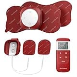 Comfytemp Transcutaneous Electrical Nerve Stimulator K6134, Wireless & Wired 2-in-1 TENS Unit Muscle Stimulator, TENS EMS Machine for Back, Shoulder, Wired Back Clip — Easy to Use Lying or Reclining