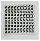 3D Scanning Circular Dot Target Point Marker Accurate Motion Gait Analysis Information Capture High Visible Reflective Stickers for Complex Details(Inner 12mm Outer 18mm)