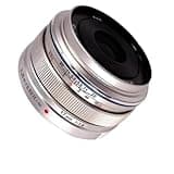 Compatible for Panasonic M4/3 17mm F1.8 Prime Camera Lens(Silver)