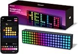 YEELIGHT Smart LED Pixel Display, RGB Gaming Desk Decor with Clock, Custom Text & Emoji, Music Sync Pixel Art, Matter & Alexa Compatible, App Controlled 16M Colors for Game Room, Bedroom, Streamer
