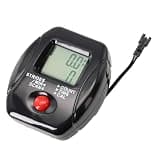 Violiica LCD Display Stepper Counter for Rowing Machine Fitness Equipment, Digital Monitor Tracking Time Reps Distance Calories, Black Plastic