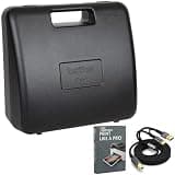 Brother CCD220 Carry & Storage Case PT-D220 P-Touch Label Maker, Black, Bundle with Deco Essentials Printer eBook User Guide and 6ft USB 2.0 Type-B to USB-C & USB-A Printer Cable