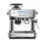 Breville the Barista Pro Espresso Machine with Grinder & Milk Frother, Espresso Maker with Seconds Heat Up, RM-BES878BSS, Brushed Stainless Steel (Certified Remanufactured)