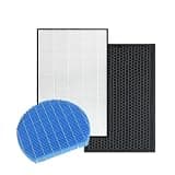 1 set (3pcs) Air Purifier Hepa Carbon Filte Humidifier Parts for Air Purifier KC-D50-W KC-E50 KC-D40E