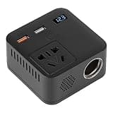 Omquot Car Inverter Power Converter Transformer for Outdoor Use, Compact and Light Inverter 150W for Travel