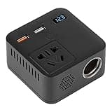 Omquot Car Inverter Power Converter Transformer for Outdoor Use, Compact and Light Inverter 150W for Travel