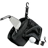 Hongmed Golf Club & Ball Cleaner Bag, Leakproof Golf Cleaning Pouch with Removable Inner Pocket for Easy Rinsing, Detachable Clip for Belt or Golf Bag, Golf Accessories Gift for Dad, Husband, Golfer