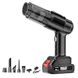 TKOWTB Cordless 4 in 1 Brushless Lithium Battery Vacuum Cleaner Portable Mini Handheld for Car& Home B