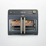 Ninja | French Door Premier Air fry Oven | 10-in-1 functions | 20.3-qt capacity | 5-qt Air Fry Basket, Sheet Pan, Wire Rack, Broil Rack | PFAS-free, Dishwasher-Safe Accessories | Cyberspace | FO101BL