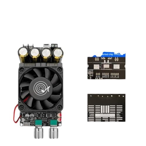 Zk-6001 Tpa3225 Active Subwoofer Pure Post Amplifier Board Low-Pass Filtering Mono 600W Frequency Volume Adjustment Dc18-50V