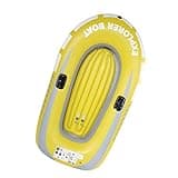Vistreck PVC Inflatable Kayak Canoe for 2 Persons - Lightweight Air Boat for Fishing, Drifting, Diving