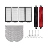 Compatible For Roborock, Q8 Max Q8 Max Plus Q8 Max+ Q5 Pro Q5 Pro Plus Replacement Parts Accessories Main Side Brush Hepa Filter Mop Dust Bag(16PCS-A)