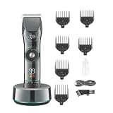 DAXXIN Hair Cutting Tool, Hair Trimmer Professional Clipper Cordless Hair Cutting Machine Electric Trimmer Adjustable Speed Charging Base