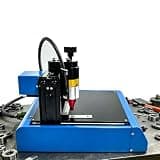 Hiedmeil 400W Electric Metal Marking Machine, Steel Plate Engraving Machine, Numbers Letter Tag Nameplate Engraver, Marking Speed 50mm/s, for Metal,Range Adjustable (300 * 200mm)