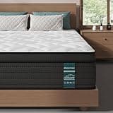 Sleepmax Extra Firm King Size Mattress 12 Inch - Hybrid Mattress Pain Relieving - Deluxe Cooling Bed in a Box for Back & Side Sleepers - CertiPUR-US Certified, 365-Night Trial, Forever Warranty