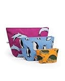 BAGGU Go Pouch Set - Vacation Animals