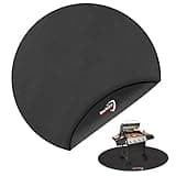 DocSafe 60 x 60 inches Round Under Grill Mat,Large 4 Layers Fire Pit Mat,Fireproof Mat Heat Insulated Protector for Deck,Patio,Grass,Smoker,BBQ,Reusable Oil-Proof and Waterproof Indoor Fireplace Pad