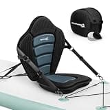 BRANTMAKER Kayak Seats with Back Support, Paddle Board Seat, 132LBS Capacity Universal Thicken Cushion for Inflatable Paddleboard, Sup, Canoe, Ocean Kayak