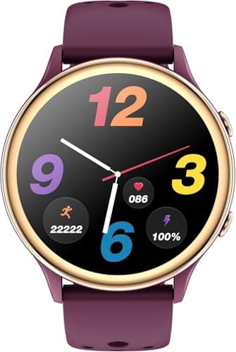 ICOMTOFIT Smart Watch for Women, Fitness Tracker with Heart Rate & SpO2 Monitor, IP67 Waterproof Activity Tracker for Men & Women, Compatible with Android & iPhone