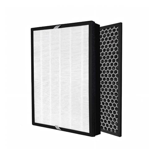 Replacement HEPA Activated Carbon Filter,Compatible For Panasonic Air Purifier F-VXL95M FVXL95M,High Efficiency,Low Noise,Long Lasting