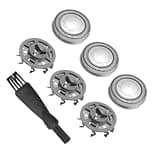 4Pcs Electronic Shaver Head Replacement Blades, Compatible For Philips SH30 SH50 52 Series 1000 2000 S1020 S1050 S1060 Razor