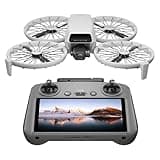 DJI Flip With RC 2 Screen Remote Controller, Follow Me Drone With 4K UHD Camera for Adults, Under 249 g, 3-Axis Gimbal Stabilization, 44000ft/13km Video Transmission, Palm Takeoff, 31-Min Flight Time