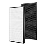 HEPA Activated Carbon Filter Set,Compatible For Philips Air Purifier AC1215 AC1214 AC1210 AC1213,360 * 275 * 27mm 360 * 275 * 10mm,High Efficiency