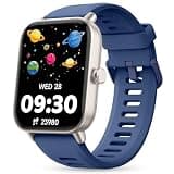 Kids Smart Watch, Kids Watch No Phone Needed Heart Rate & Sleep Tracker, Stress & SpO2 Monitor, 1.8" Fitness Tracker Step Counter, Alarm Clock, Games, Swimming Watch for Boys Girls Teens Aged 5+