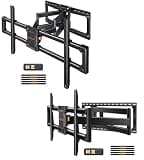 Perlegear Long Arm Full Motion TV Wall Mount for 42–97 Inch TVs up to 150 lbs PGXLF02 & Extra Large Full Motion TV Wall Mount for 55–120 Inch TVs up to 220 lbs