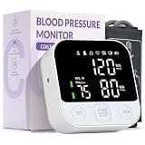 Blood Pressure Monitor Upper Arm Monitors Machine for Home Use Adjustable 8.7-16.5 inches Cuff Bp Machine with LED Display Storage Bag