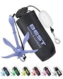 Best Marine and Outdoors Kayak Anchor, 3.5 Pound Anchor System Kit for Kayaks, Canoes, SUP Paddle Boards & Jet Skis, Fishing, Boating & Kayaking Accessories (Purple)