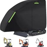Mini Excavator Cover for AGT QH12 210D Oxford Outdoor Mini Digger Protection UV Resistant Dust Protection