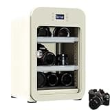 Camera Dry Cabinet, Electronic Dry Box with Touch Control & LED Display, Humidity Memory Auto Dehumidifie, 30L/40L Moisture Proof Storage for Photography Gear, Ultra Quiet
