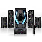 Bobtot 1200 Watts Peak Power 10" Subwoofer Surround Sound Systems Home Theater System, 5.1/2.1 Wired Audio Stereo Speakers Strong Bass with ARC Optical AUX Bluetooth Input