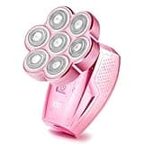 Electric Razors for Women 120min Cordless Painless Hair Remover 7D Floating Head IPX7 Waterproof for Legs Face Bikini Line