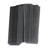 1W 5V Small PET Solar Panel 148 * 45mm with Type-C USB Double-Core Wire for Outdoor Mobile Phone Curtains Radio Solar-Powered Fan Charging
