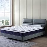 10 Inch Plush Gel Memory Foam Pocket Spring Hybrid Mattress in A Box with Certipur-US Certified Memory Foam