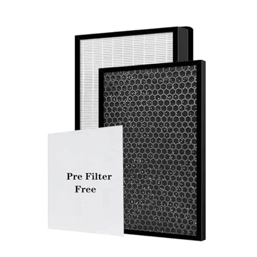 HEPA And Activated Carbon Filter Set, Compatible With Coway, Replacement For Storm AP-1516D Units, Deodorizing Component Included(A)
