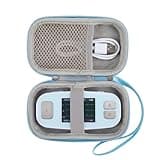 Hard Case Compatible with EMAY 6L Portable ECG Monitor – Protective Travel Carrying Storage Bag for EKG Heart Rate Monitor Device, Shockproof EVA Organizer Box with Mesh Pocket (Case Only)