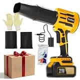 Handheld Cordless Leaf Blower Compatible with Dewalt 20V MAX Battery (NO Battery) Lightweight Powered Blowers Portable Small Compact Mini Blower for Patio, Yard, Debris, Leaves & Snow Removal