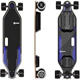 Askate A1 Electric Skateboard with Remote, Rang Up to 17 Miles/24, 8 Ply Canadian Maple, Smooth Breaking, Suitable for Younger Beginners