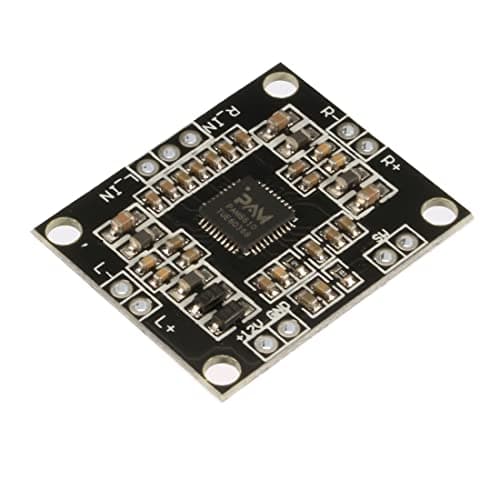 Ruilogod 2 x15W Double Track PAM8610 High Power Audio Stereo Amplifier Module Board Black (id: 90b 607 cd4 1cc 55b
