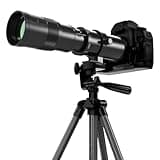 BENOISON Telephoto Lens EF Lens for Canon, 420-800mm for Canon DSLR, Manual Focus MF Zoom Lens for Canon EOS Rebel SL3 SL2 SL1 T8i T7i T7 T6 4000D 1500D 90D 80D 77D 70D 60D 7D 6D 5D 1D DSLR