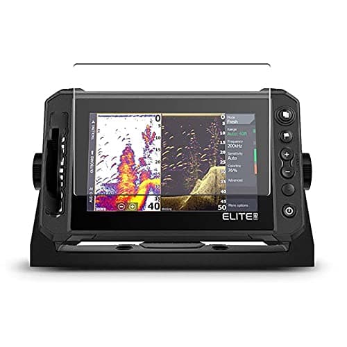 Puccy 3 Pack Screen Protector, compatible with Lowrance Elite FS 7 7" fish finder TPU Film Guard ( Not Tempered Glass Protectors)