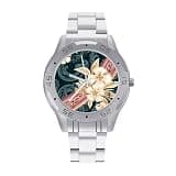 FekiLoot Watches for Men Big Face Stainless Steel Wristwatch Casual Watch