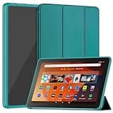 Sanyetral Shockproof Trifold Stand Tablet Case with Auto Wake/Sleep Function, Incompatible with Nokia Remarkable TCL -Emerald