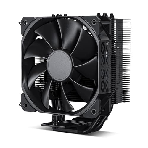 DARKROCK PX4 CPU Air Cooler High-Performance 4 Copper Heat Pipes, 120MM PWM Fan Low Noise - Intel LGA 1851/1700/1200/115X, AMD AM5/AMD4 All Black