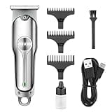 Hair Clippers Electric Clipper Beard Trimmer for Men USB Rechargeable Shaver Cut Machine Steel Cutter Head Washable